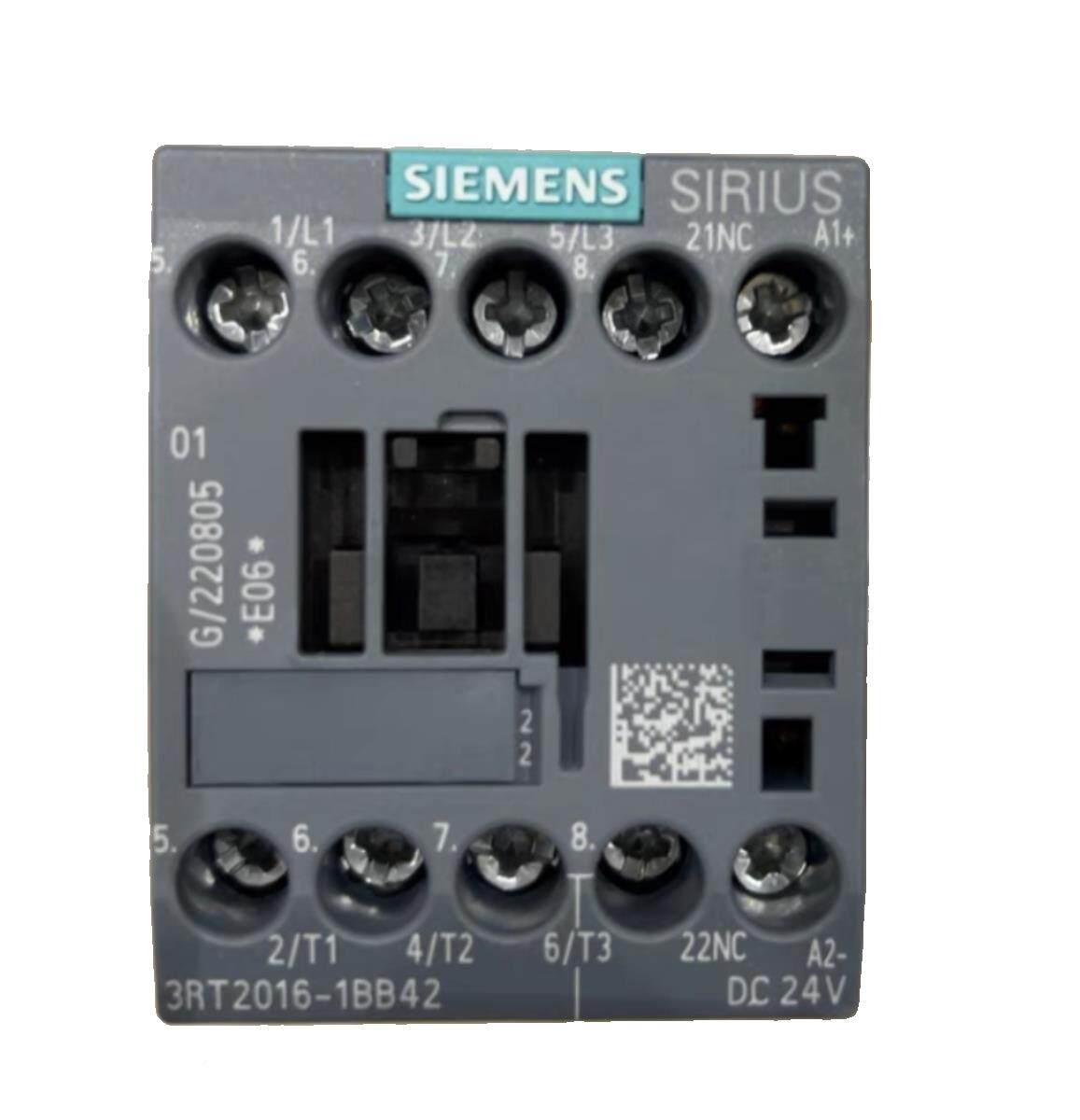 议价原装西门子sirius 接触器e06 3rt2016-1bb42 dc24v 21nc22nc