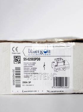 非实价议价议价隔离开关 S5-02503PDO三相250A总闸负荷开关AC 22B
