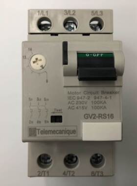 非实价议价议价原装正品GV2-RS16C 9-14A电动机保护用空气开关断