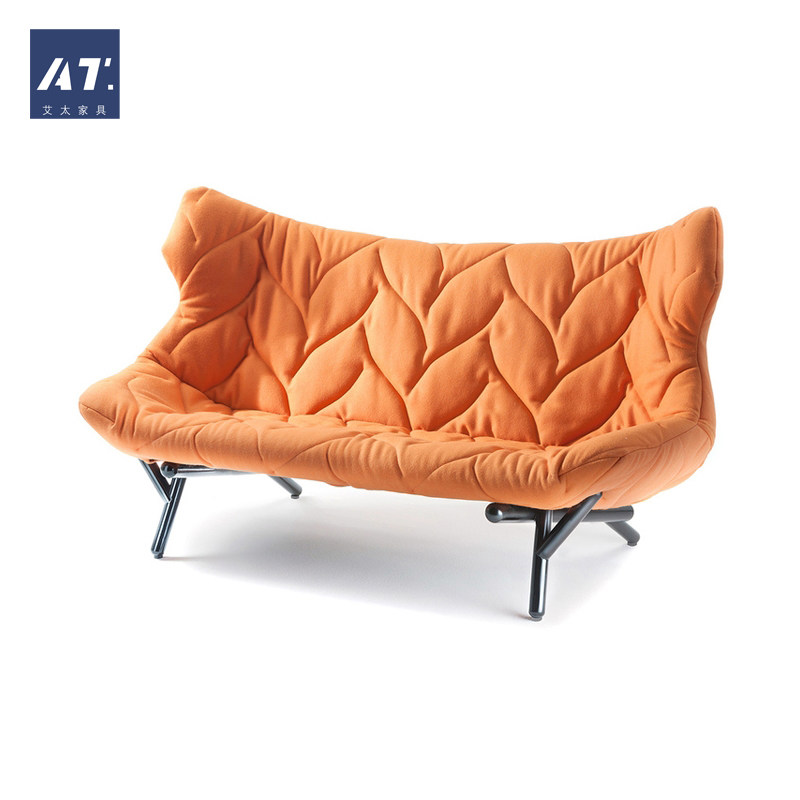 AIVTAI/设计师家具foliage 2-seater sofa树叶双座沙发