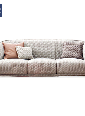 AIVTAI/设计师家具redondo 3 seat sofa小户型客厅三人位沙发