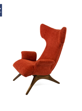 AIVTAI/北欧实木设计师家具 ondine armchair样板房客厅沙发椅