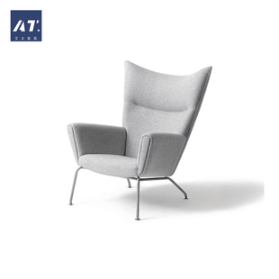 AIVTAI/创意设计师家具wing chair and ottoman翼椅沙发躺椅