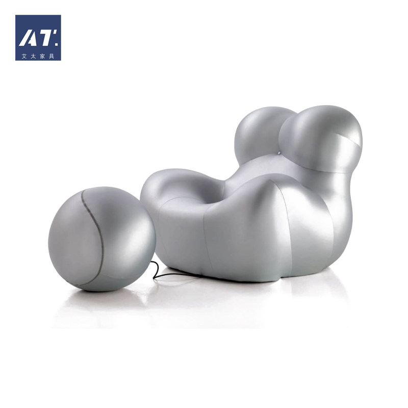 AIVTAI/创意设计师家具 UPJ armchair and ottoman懒人沙发椅