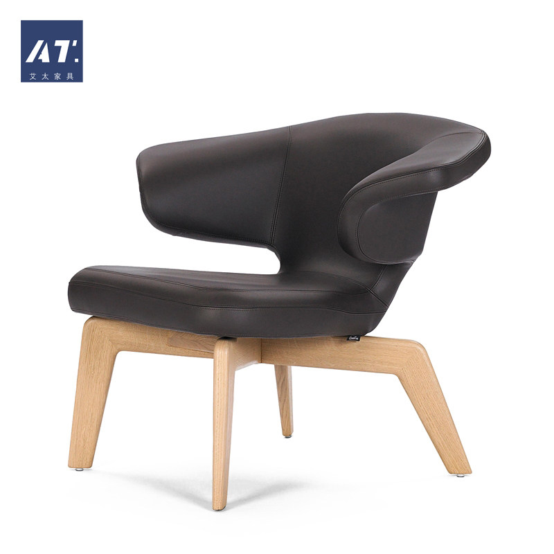 AIVTAI/实木设计师家具munich chair高档西餐厅酒店慕尼黑餐椅