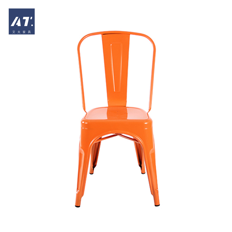 AIVTAI/loft工业风设计师家具tolix chair欧式咖啡厅铁皮餐椅