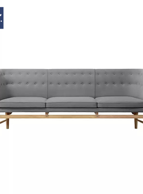 AIVTAI/北欧实木设计师家具mayor sofa市长沙发进口布艺沙发