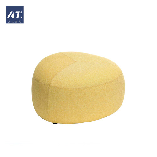 AIVTAI/创意设计师家具kipu pouf三角墩进口布艺沙发组合矮凳