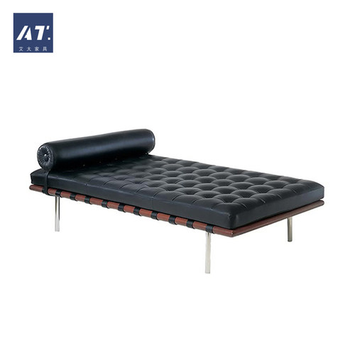 AIVTAI/创意设计师家具barcelona daybed巴塞罗那沙发床躺椅