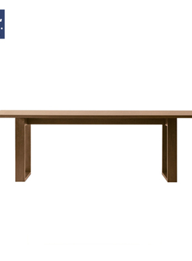 AIVTAI/北欧实木设计师家具lati table拉提桌小户型橡木餐桌