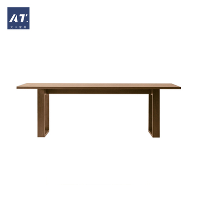 AIVTAI/北欧实木设计师家具lati table拉提桌小户型橡木餐桌