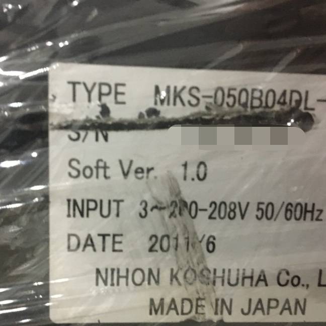 询价购-NIHON KOSHUHA 电源，MKS-050B04DL-
