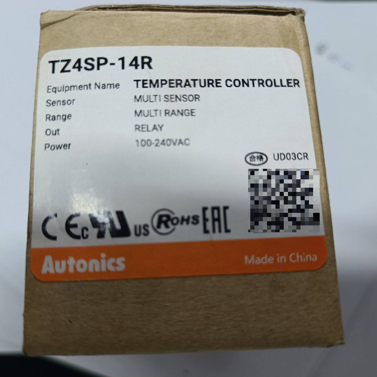 询价购-奥托尼克斯温控器TZ4SP-14R，全新原装