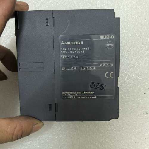 议价~三菱定位模块，全新未使用。型号QD75D1N，成色实物如图，~