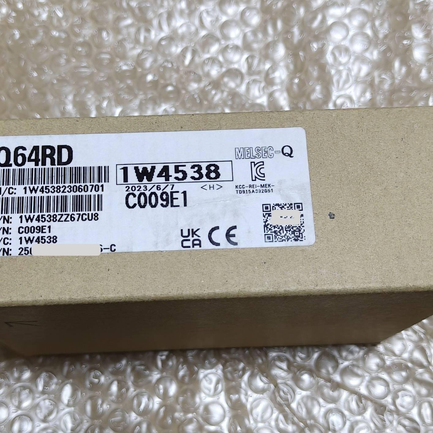 询价购-三菱PLC模块Q64RD，日本原装正品，全新