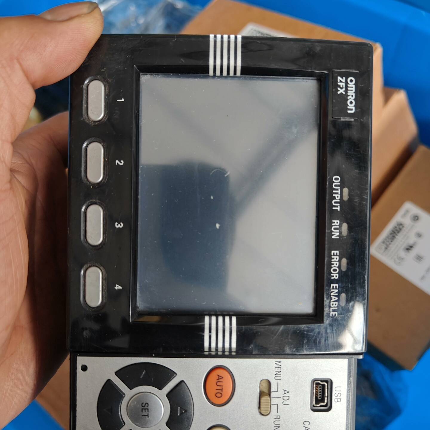 询价购-欧姆龙ZFX-C10视觉控制器，拆机现货，