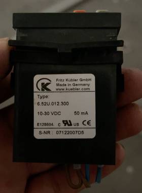 询价购-德国Kubler小时计数器6.52U.012.300 拆机3