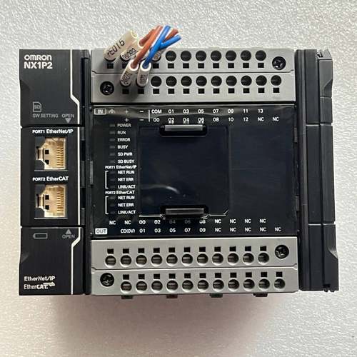 询价购-欧姆龙原装拆机PLC，NX1P2-9024DT，实物