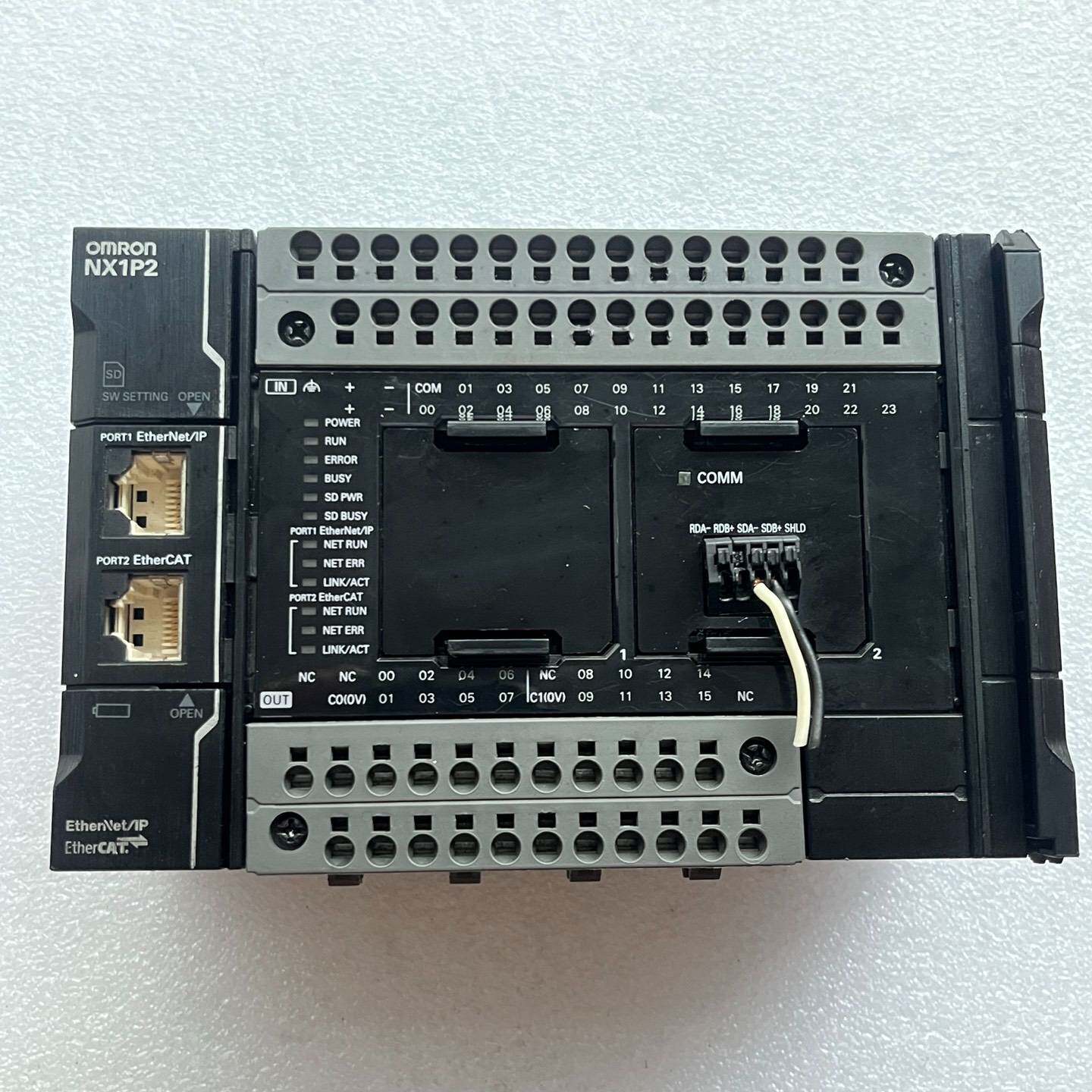 询价购-欧姆龙NX1P2-1040DT PLC控制器，9成新，功