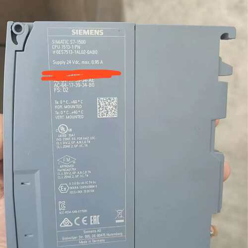 议价~西门子SIMATIC S7-1500 CPU模块，型号6ES~可维修