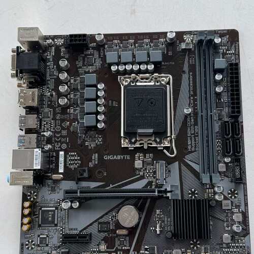 议价~技嘉H610M H DDR4主板 MATX中板 支持12~可维修