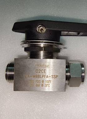 询价购-Parker 12A-MB8LPFA-SSP不锈钢球阀，全新