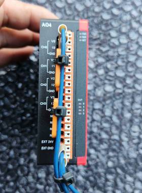 询价购-韩国rs编程控制器模块，x8-ao4，成色如