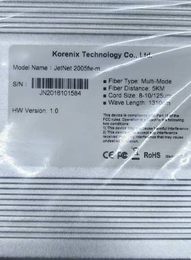 询价购-科洛理思 Korenix JetNet 2005fw-m 4