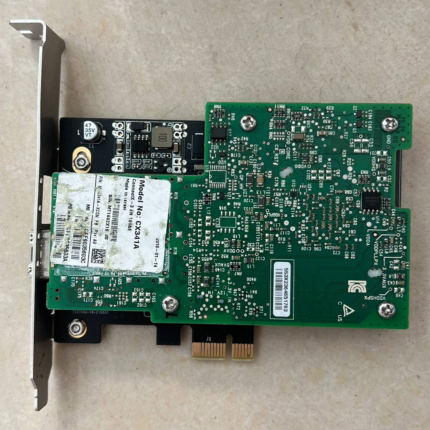 询价购-CX341 OCP转PCIE拆分卡 广达10G万兆网卡