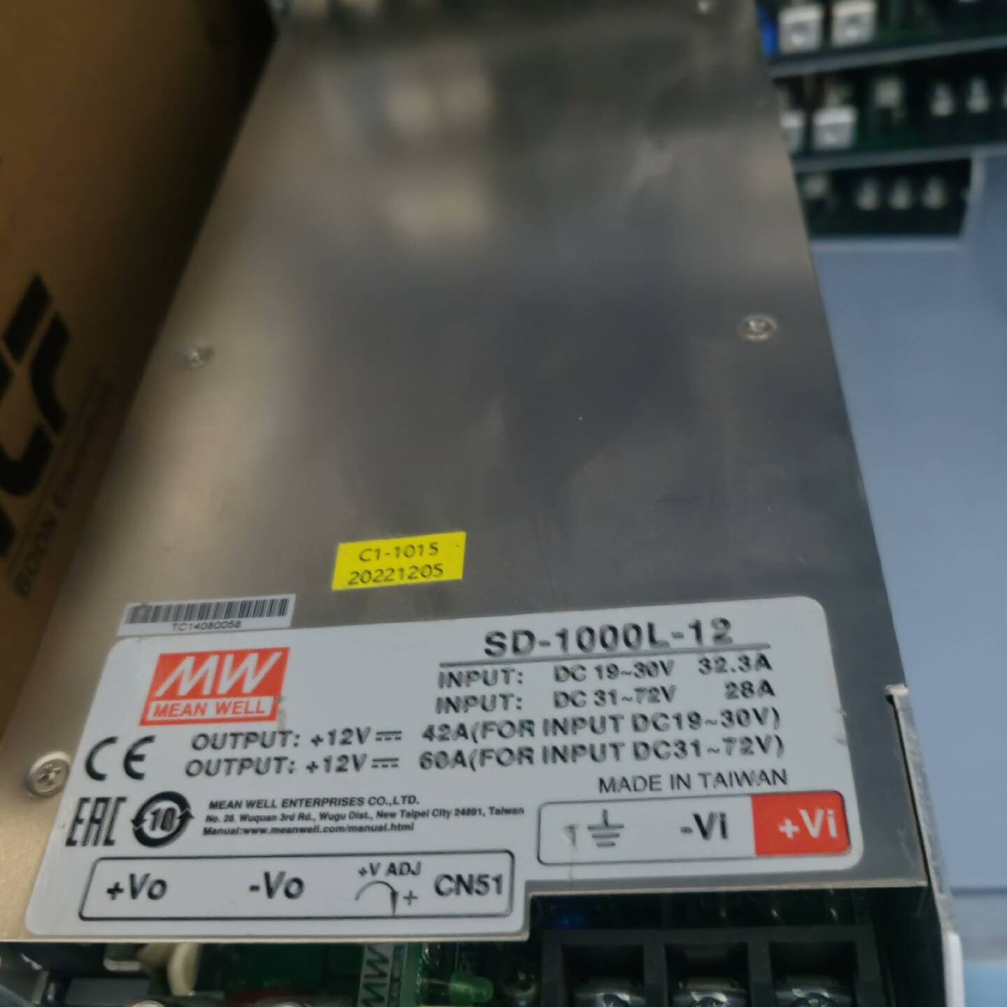 询价购-明纬SD-1000L-12，12V60A数量19台，全部测