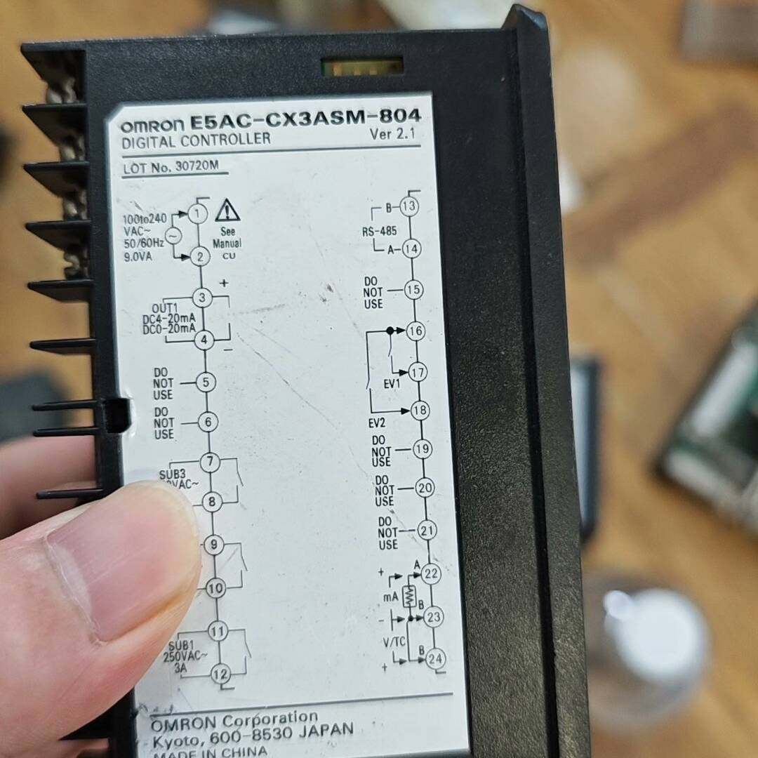 询价购-欧姆龙E5AC-CX3ASM-804数字控制器，Ver 2.