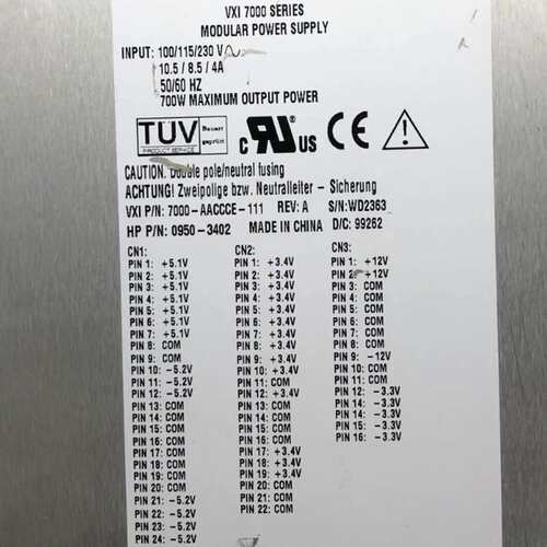 议价~可开票VXI 7000 SERIES 700-AACCCE-111 0950-3402 工业设备