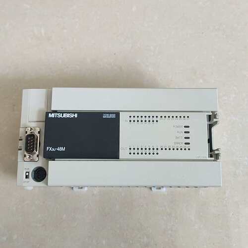 议价~三菱PLC，FX3U-48MR/ES-A，成色漂亮，正品功能~可维修