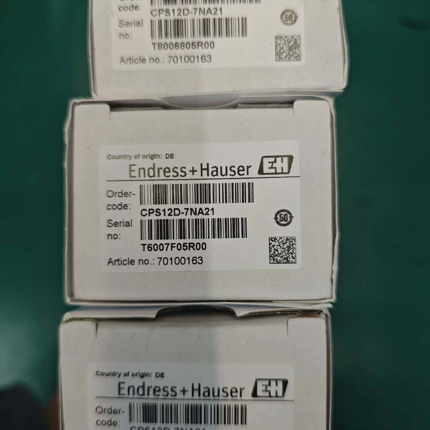 询价购-E+H电极CPS12D-7NA21全新原装正品全新未