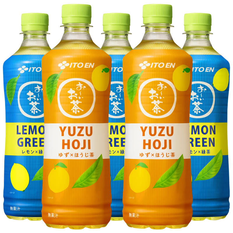 伊藤园无糖柚子味焙煎绿茶饮料