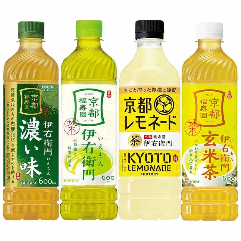 日本进口三得利伊右卫门蜂蜜柠檬味茶饮料 京都福寿园清新下午茶 - 实物图