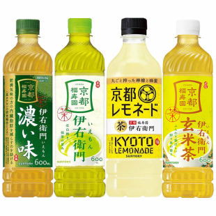 日本进口三得利伊右卫门蜂蜜柠檬味茶饮料 京都福寿园清新下午茶