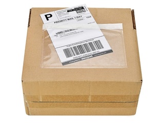 A5背面胶自粘袋A4纸不干胶袋回单袋背粘贴快递单透明背胶袋资料袋