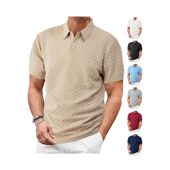 clothes 短袖 tshirt mens short sleeve亚马逊跨境欧美男式 Polo衫