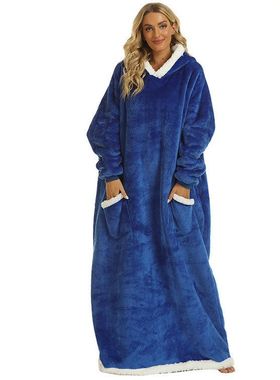 澳洲跨境连帽毯H oodie blanket huggle hoodie couple oversize