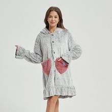 customized H oodie couple blanket hoodie 连帽卫衣加厚懒人毯