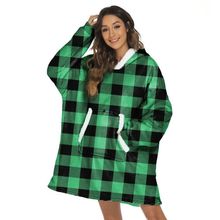 customized H oodie wearable TV blanket澳洲跨境连帽衫懒人毯服