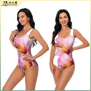 fashion欧美跨境U领沙滩连体泳衣装 swimsuit design strap women