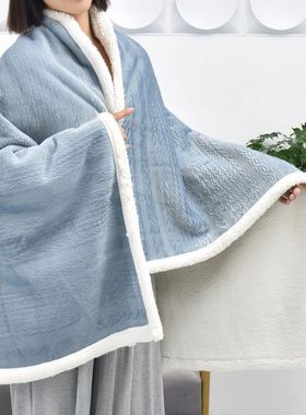 TV sofa blanket跨境披肩毯午睡毯盖毯空调毯法兰绒不掉毛不褪色