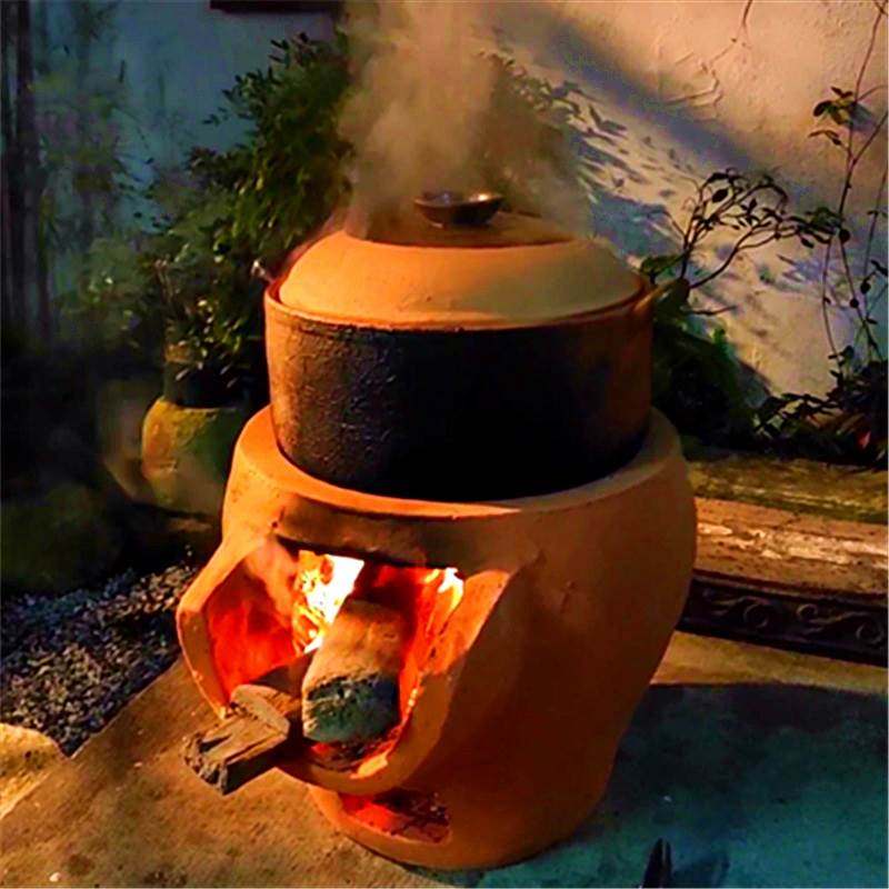 老式手工柴火泥炉鸡汤炉子农家乐煨菜火锅灶围炉煮茶炖鸡炖肉炭炉,厨房/烹饪用具,烧烤炉,淘宝优惠券,粉丝福利购,淘宝优惠卷