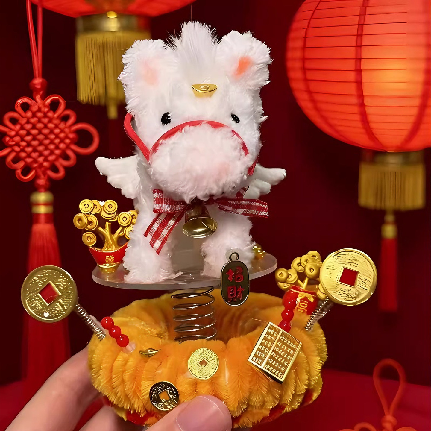 2026马上有钱扭扭棒小马挂件手工DIY材料包驾车装饰摆件新年礼物,汽车用品/电子/清洗/改装,摆件,淘宝优惠券,粉丝福利购,淘宝优惠卷