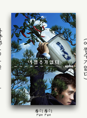 现代极简客厅卧室电影海报无可奈何朴赞郁李炳宪孙艺珍定制装饰画