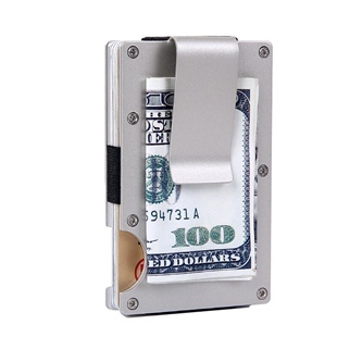 小红书男女金属钱夹多卡位卡包铝制钱包卡夹潮fantom wallet 潮流