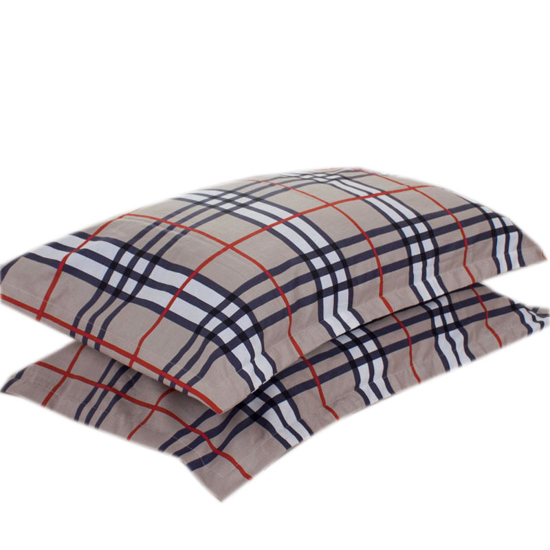 100%纯棉枕套一对35X55全棉儿童学生小号枕头套大号成人单人40X60