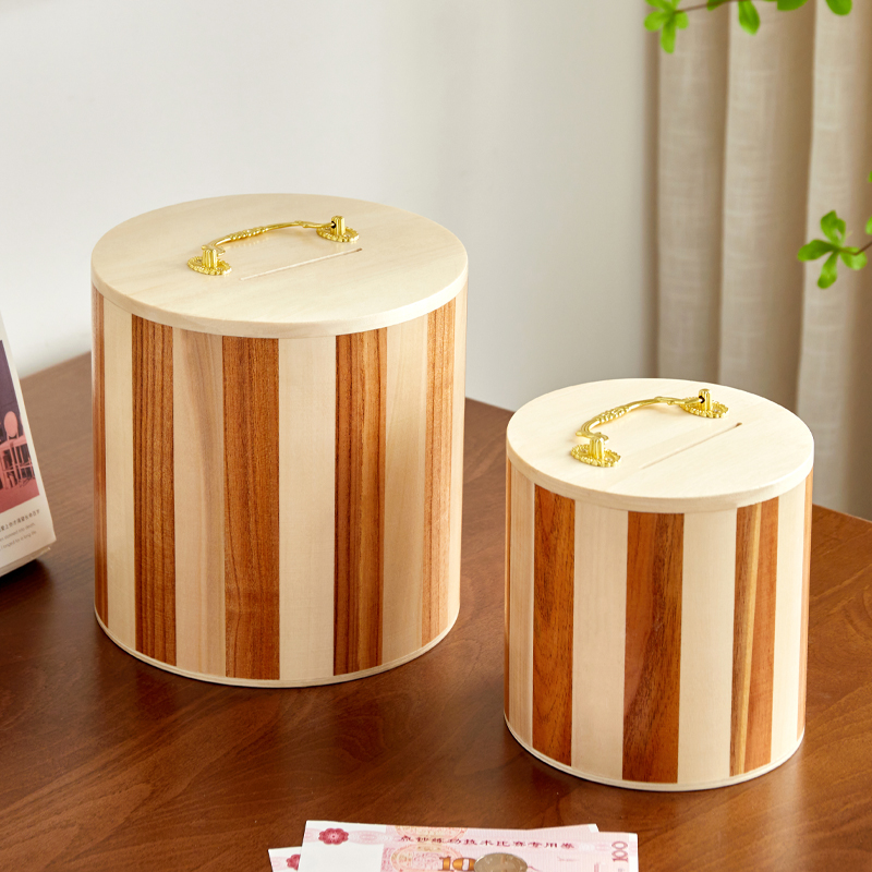 存钱罐2025新款只进不出储钱男女儿童摆件客厅成人高级储蓄箱创意